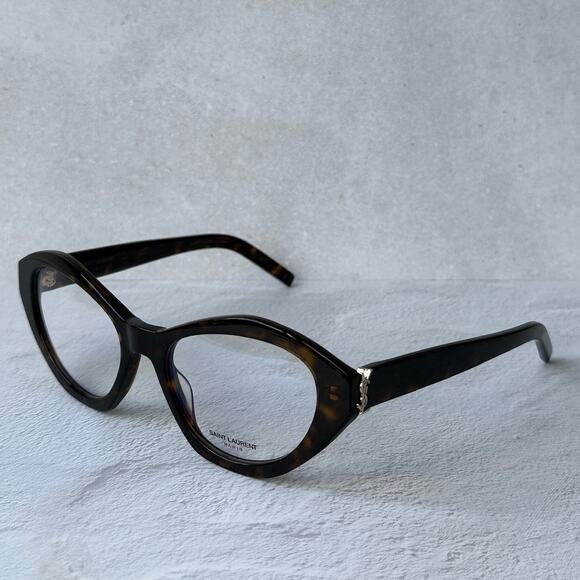 NEW Saint Laurent SLM60 Cat Eye Optical Frames in Brown main image 5